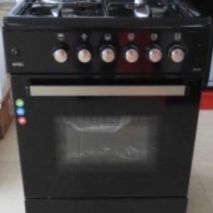 გაზქურა HITEC OGE 6031 BLACK  60*60  3+1  burners 1HP gas