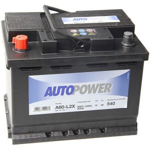 აკუმულატორი AUTOPOWER A60-L2X 60 ა*ს L+