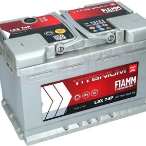 აკუმულატორი FIAMM TP L3X 74P 74 ა*ს L+