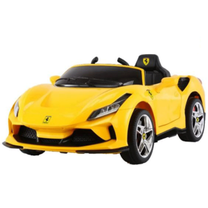 ბავშვის ელექტრო მანქანა FERRARI F80-Y ტყავის სავარძლით