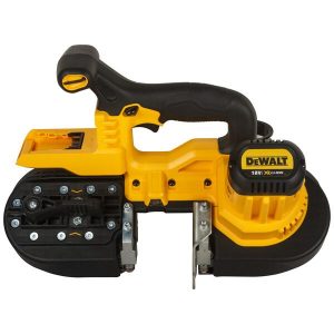 DEWALT- 18V ლითონის ზოლიანი ხერხი 460W 174 მ/წთ - ბატარეის გარეშე