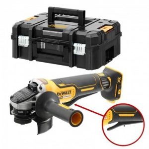 კუთხსახეხი DEWALT DCG406NT-XJ; 18 V; 125 მმ; (ბატარეის და დამტენის გარეშე)