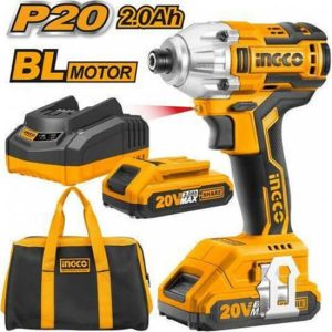 Lithium-Ion ელ.ქანჩის მოსახსნელი 20V INGCO (CIRLI2002)