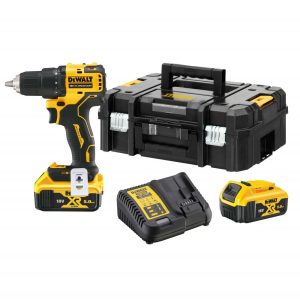 აკუმლატორული საბურღი ხრახნიანი 18V  DEWALT DCD708P2T-QW