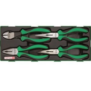 ბრტყელტუჩების ნაკრები 4 PIECES TOPTUL 20502455