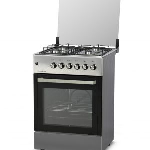 გაზქურა LUXELL LF66GE-40 INOX + გამწოვი LUXELL DS6-905A X