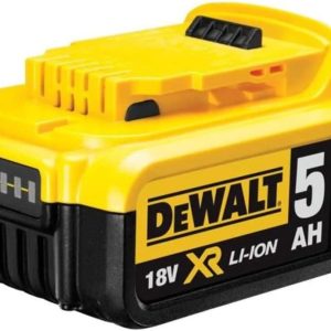 DEWALT DCB184-XJ XR ლითიუმ-იონური ბატარეა, 5Ah, 18V