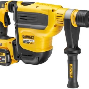 DEWALT 54V XR FLEXVOLT 45მმ SDS-Max ჩაქუჩით საბურღი - 2 X 9Ah