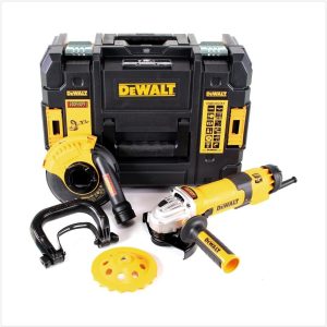 DEWALT  DWE4257KT-QS ელექტრო-ვინკელშლაიფერი 125mm 1500W ბეტონი, 2 W, 240 V