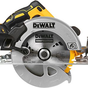 DEWALT DCS570N-XJ ფოლადის კორპუსის 18V XJ ჯაგრისების გარეშე 184მმ წრიული ხერხი