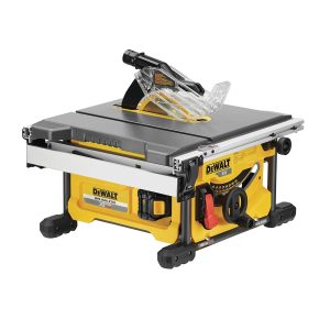 DEWALT DCS7485T2 54V 210mm XR FLEXVOLT Li-ion Cordless GB მაგიდის ხერხი ჯაგრისების ძრავით და 2x6.0Ah ბატარეებით
