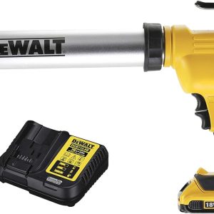 DEWALT DCE580D1-QW დასაკეცი იარაღი 18 V / 2 Ah 34 W სილიკონის პისტოლეტი (აკუმულატორული)300-600ml