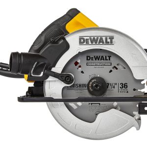 DEWALT DWE5615 1500W 184მმ კომპაქტური წრიული ხერხი 2მმ სისქის დანა ფოლადის მასალა მკვეთრი ჭრისთვის