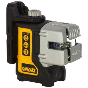 DEWALT DW089K-XJ 3 სხივის თვითგასწორება მრავალხაზოვანი ლაზერი