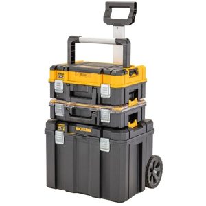 DEWALT DWST83411-1 ინსტრუმენტების ქეისი ბორბლებზე (TSTAK)