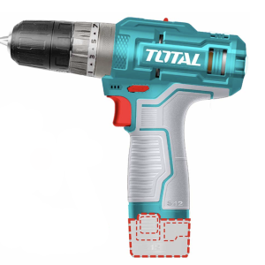 აკუმულატორული სახრახნისი TOTAL TIDLI12202 (12 V)