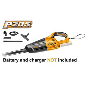 Lithium-ion ელ. მტვერსასრუტი 20V   INGCO  (CVLI2001)