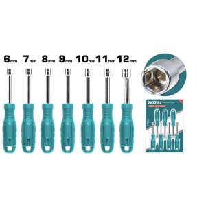 ქანჩის სახრანისების ნაკრები TOTAL TNSS0701 (7 PCS)