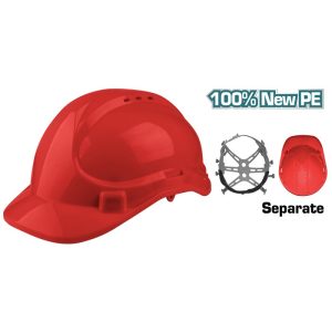 დამცავი ჩაფხუტი TOTAL TSP2611 RED