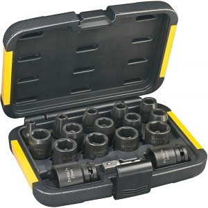 DEWALT DT7506 დარტყმითი თავაკების ნაკრები (17 ც)