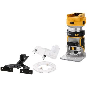 DEWALT DCW600N-XJ 18v XR BL 8მმ კომპაქტური როუტერი
