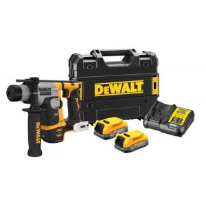 DEWALT DCH172E2T-QW - SDS-PLUS 18V XR პერფერატორი 16 მმ 1.4J - 2 XR ლითიუმის PORWERSTACK ბატარეით და დამტენით