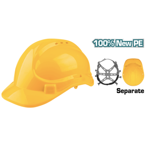 დამცავი ჩაფხუტი TOTAL TSP2612 YELLOW