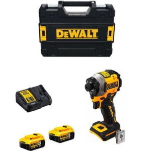 აკუმულატორის უნახშირო ქანჩსახრახნი DEWALT DCF850P2T-QW (18 V)