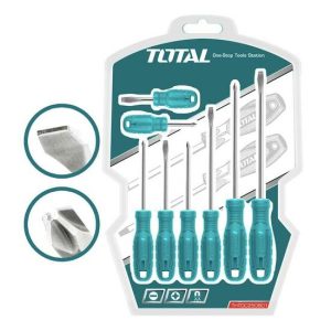 სახრახნისების ნაკრები TOTAL THTDC250801 (8 PCS)
