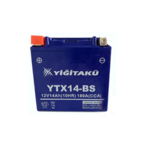 აკუმულატორი Yigit YTX14-BS(MF) 14 ა*ს L+