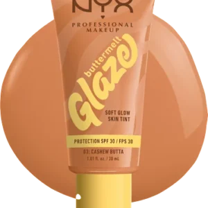 Foundation Buttermelt Glaze mit LSF 30, 03 Cashew Butta, 30 ml