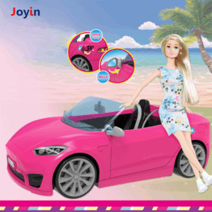 Barbie Convertible Car HBT92 - ბარბის მანქანა GH-WG212