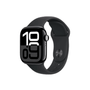 სმარტ საათი Apple Watch Series 10 GPS 46mm Jet Black Aluminum Case With Black Sport Band MWWQ3 M/L
