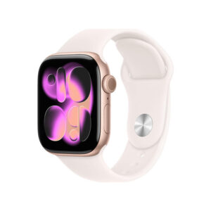 სმარტ საათი Apple Watch Series 11 GPS 42mm Rose Gold Aluminium Case With Light Blush SB MEU44 M/L