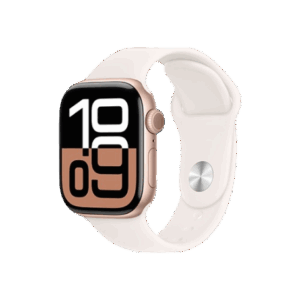 სმარტ საათი Apple Watch Series 10 GPS 46mm Rose Gold Aluminum Case With Light Blush MWWU3 M/L