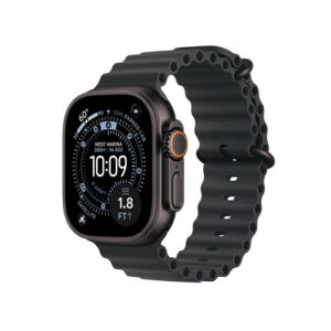 სმარტ საათი Apple Watch Ultra 3 49mm Black Titanium Case With Black Ocean Band MF0J4