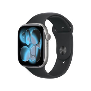 სმარტ საათი Apple Watch Series 11 GPS 46mm Space Grey Aluminium Case With Black Sport Band MEV44 M/L