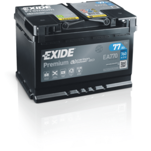 აკუმულატორი EXIDE PR EA770 77Ah R-+0 20300376