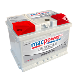 აკუმულატორი MACPOWER PR 62Ah R-+0 20303842