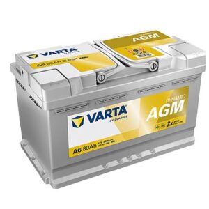 აკუმულატორი VARTA DYN AGM A6 80Ah R-+0 20303411