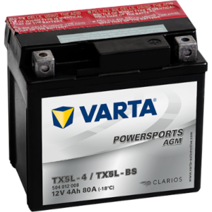 მოტო აკუმ VARTA POW AGM YTX5L-BS 4 Ah 20301841