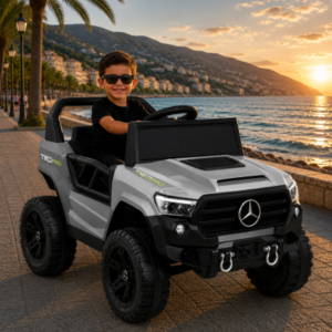 საბავშვო ელექტრო მანქანა Mercedes-Benz GM-505-CER (2 ძრავა, 12V)