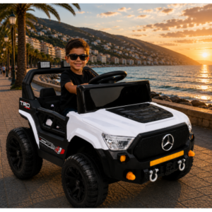 საბავშვო ელექტრო მანქანა Mercedes-Benz GM-505-W (2 ძრავა, 12V)