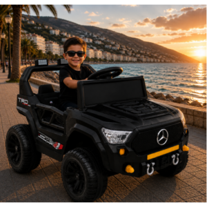 საბავშვო ელექტრო მანქანა Mercedes-Benz GM-505-B (2 ძრავა, 12V)