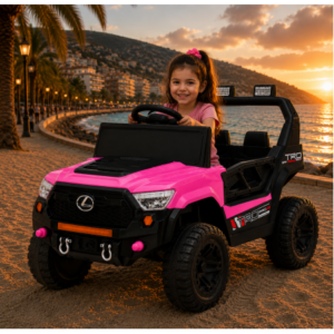 საბავშვო ელექტრო მანქანა LEXUS GM-503-PINK (2 ძრავა, 12V)