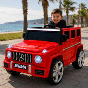 საბავშვო ელექტრო მანქანა Mercedes KY9188-R  (4 ძრავა, 12V)