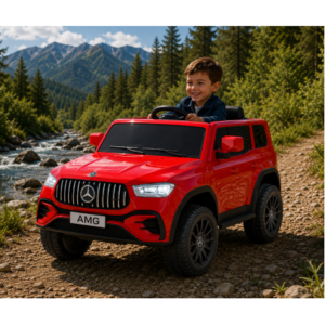 საბავშვო ელექტრო მანქანა Mercedes-AMG AMG-1288-R (4 ძრავა, 12V)