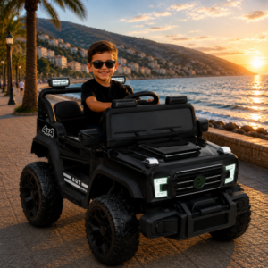 საბავშვო ელექტრო მანქანა Mercedes J-60E-B (2 ძრავა, 12V)