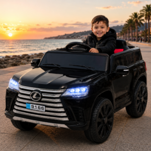 საბავშვო ელექტრო მანქანა Lexus 9166-B (4 ძრავა, 12V)