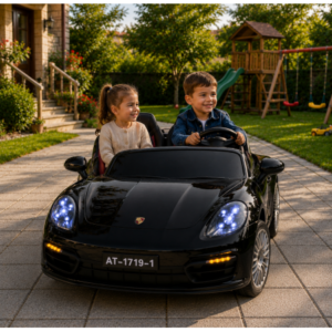საბავშვო ელექტრო მანქანა Porsche AT-1719-B (2 ძრავა, 12V)